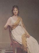 Jacques-Louis  David Madame de Verninac,nee Henriette Delacroix,Sister of Eugene Delacroix,date Anno Septimo (mk05) USA oil painting artist